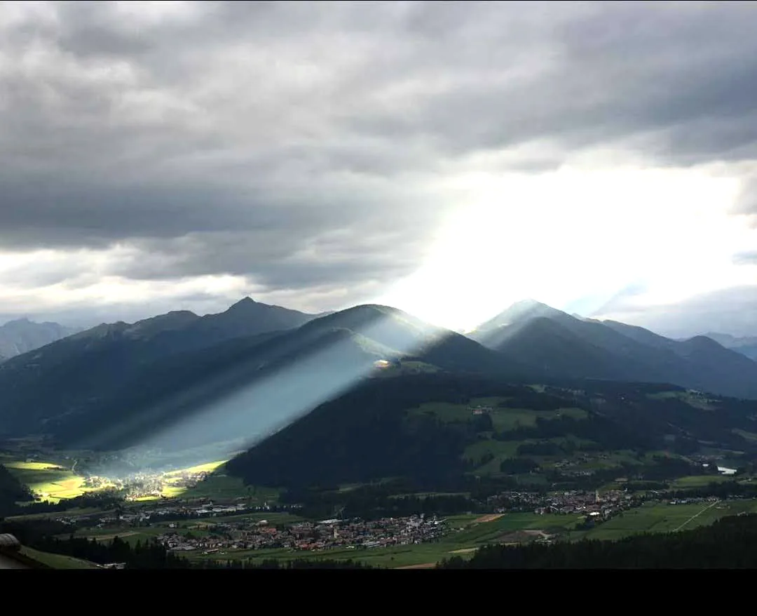 Aussicht am Kreuzerhof